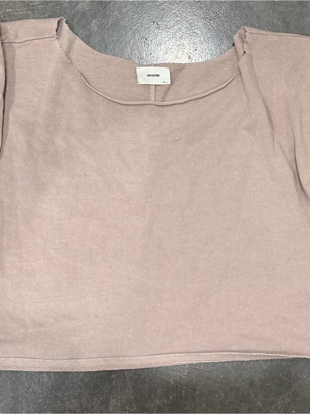 Joah Brown Women's Scoop Neck Top in Dusty brown boutique shirt